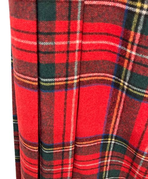 O'NEIL OF DUBLIN（オニールオブダブリン）O'NEIL OF DUBLIN (オニールオブダブリン) チェックキルトスカート レッド サイズ:38の古着・服飾アイテム
