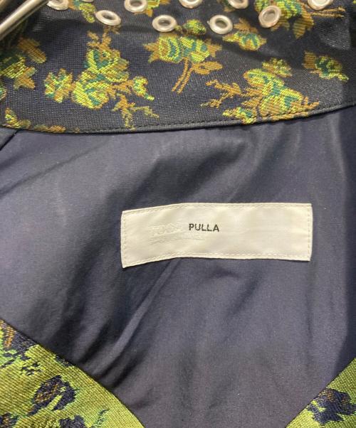 TOGA PULLA（トーガ プルラ）TOGA PULLA (トーガ プルラ) フラワージャガードミニドレス ネイビー サイズ:36の古着・服飾アイテム