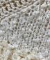 LEINWANDE (ラインヴァンド) Tweed Fringe Top アイボリー サイズ:FREE：10000円