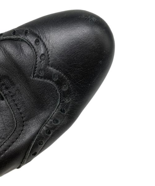 travel shoes by chausser（トラベルシューズバイショセ）travel shoes by chausser (トラベルシューズバイショセ) ウィングチップシューズ ブラック サイズ:39の古着・服飾アイテム