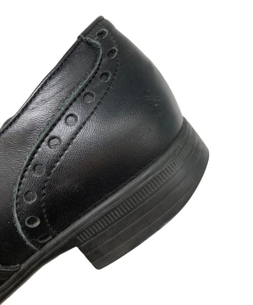 travel shoes by chausser（トラベルシューズバイショセ）travel shoes by chausser (トラベルシューズバイショセ) ウィングチップシューズ ブラック サイズ:39の古着・服飾アイテム