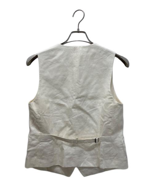 IENA（イエナ）IENA (イエナ) EXラミーウエストコートベスト アイボリー サイズ:表記無しの古着・服飾アイテム