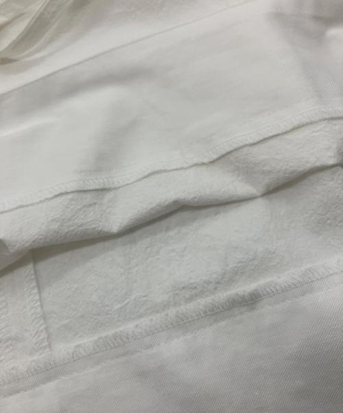 allureville（アルアバイル）allureville (アルアバイル) ドレープシャツプルオーバー ホワイト サイズ:2の古着・服飾アイテム