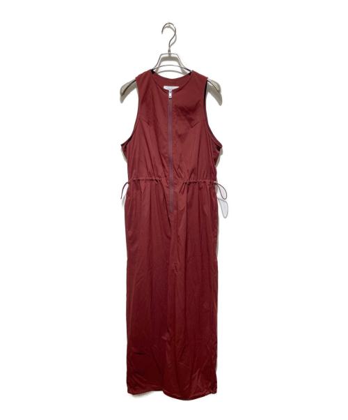 Mila Owen（ミラオーウェン）Mila Owen (ミラオーウェン) 撥水ドロストナイロンサロペット ボルドー 未使用品の古着・服飾アイテム