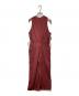 Mila Owen (ミラオーウェン) 撥水ドロストナイロンサロペット ボルドー 未使用品：6000円