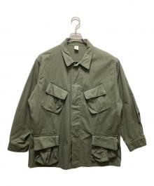 OVY（オヴィー）の古着「Jungle Fatigue Duck Jacket」｜カーキ