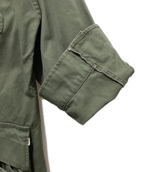 OVY（オヴィー）OVY (オヴィー) Jungle Fatigue Duck Jacket カーキ サイズ:Lの古着・服飾アイテム