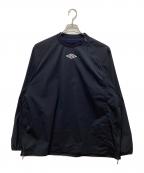 WHITE MOUNTAINEERING×UMBROホワイトマウンテ二アニング×アンブロ）の古着「プルオーバージャケット」｜ブラック