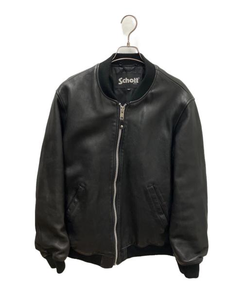 Schott（ショット）Schott (ショット) Schott(ショット)レザージャケット ブラック サイズ:XLの古着・服飾アイテム