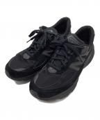 NEW BALANCEニューバランス）の古着「990 V6　スニーカー」｜ブラック