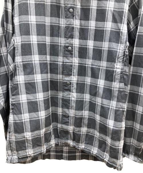 山と道（ヤマトミチ）山と道 (ヤマトミチ) メリノシャツコーチジャケット グレー サイズ:SIZE Mの古着・服飾アイテム