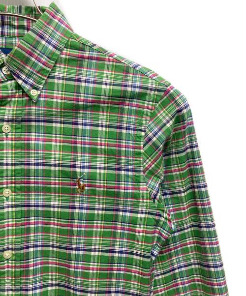 RALPH LAUREN（ラルフローレン）RALPH LAUREN (ラルフローレン) チェックシャツ グリーン サイズ:Sの古着・服飾アイテム