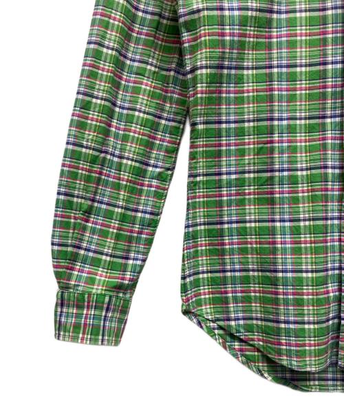 RALPH LAUREN（ラルフローレン）RALPH LAUREN (ラルフローレン) チェックシャツ グリーン サイズ:Sの古着・服飾アイテム