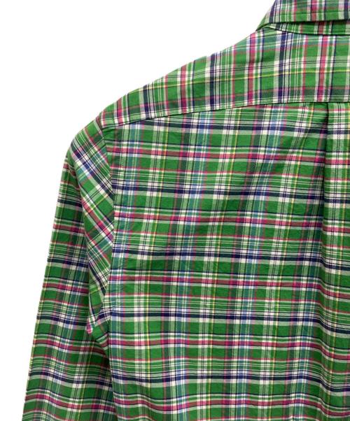 RALPH LAUREN（ラルフローレン）RALPH LAUREN (ラルフローレン) チェックシャツ グリーン サイズ:Sの古着・服飾アイテム