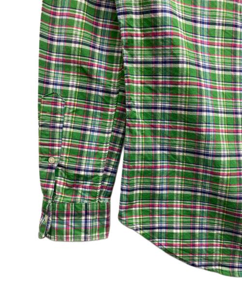 RALPH LAUREN（ラルフローレン）RALPH LAUREN (ラルフローレン) チェックシャツ グリーン サイズ:Sの古着・服飾アイテム