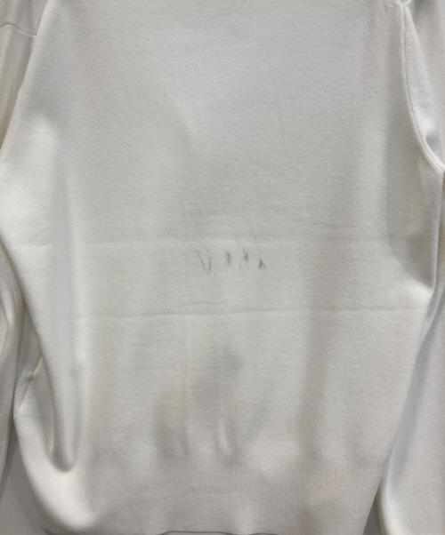 SOEJU（ソージュ）SOEJU (ソージュ) Vネックショートニットカーディガン ホワイト サイズ:FREEの古着・服飾アイテム
