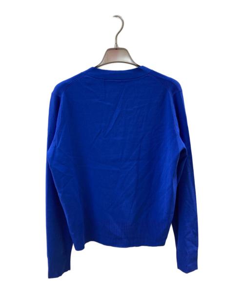 SOEJU（ソージュ）SOEJU (ソージュ) Vネックショートニットカーディガン ブルー サイズ:Fの古着・服飾アイテム