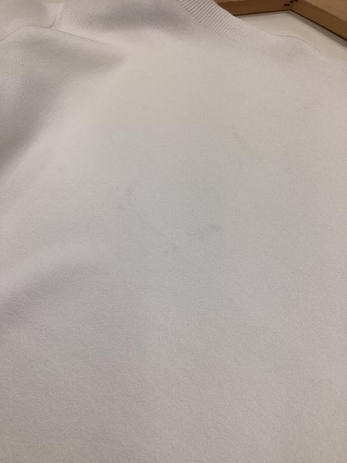 SOEJU（ソージュ）SOEJU (ソージュ) クルーネックニットプルオーバー ホワイト サイズ:Sの古着・服飾アイテム