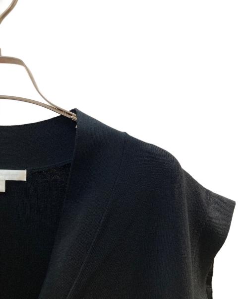 Drawing Numbers（ドローイングナンバーズ）Drawing Numbers (ドローイングナンバーズ) 片畦ニットベスト ブラック サイズ:38の古着・服飾アイテム