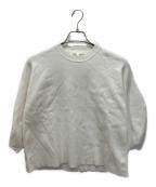 Drawing Numbersドローイングナンバーズ）の古着「コットン袖パフニットプルオーバー」｜ホワイト