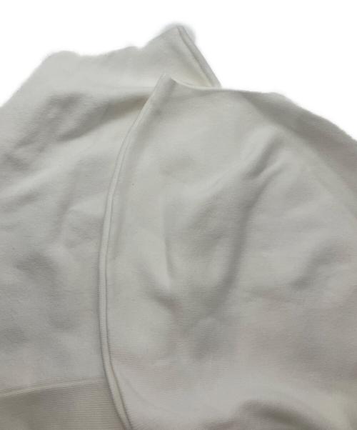 Drawing Numbers（ドローイングナンバーズ）Drawing Numbers (ドローイングナンバーズ) コットン袖パフニットプルオーバー ホワイト サイズ:38の古着・服飾アイテム