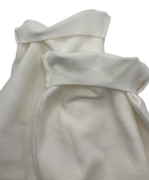 Drawing Numbers（ドローイングナンバーズ）Drawing Numbers (ドローイングナンバーズ) コットン袖パフニットプルオーバー ホワイト サイズ:38の古着・服飾アイテム