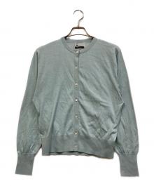 CHAOS（カオス）の古着「シルクココニットカーディガン」｜ブルー