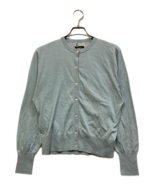 CHAOS（カオス）Chaos (カオス) シルクココニットカーディガン ブルー サイズ:SIZE Freeの古着・服飾アイテム