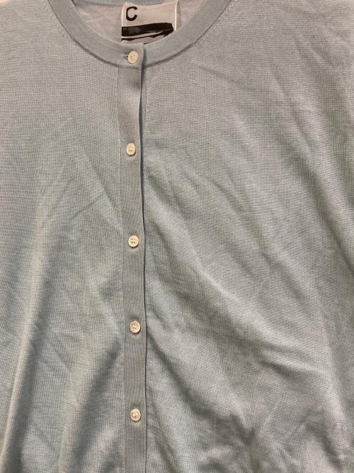 CHAOS（カオス）Chaos (カオス) シルクココニットカーディガン ブルー サイズ:SIZE Freeの古着・服飾アイテム