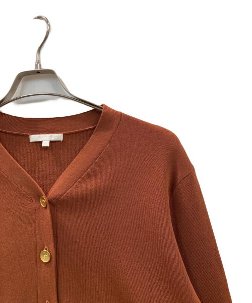 Drawing Numbers（ドローイングナンバーズ）Drawing Numbers (ドローイングナンバーズ) 2wayドレープカーディガン ブラウン サイズ:38の古着・服飾アイテム