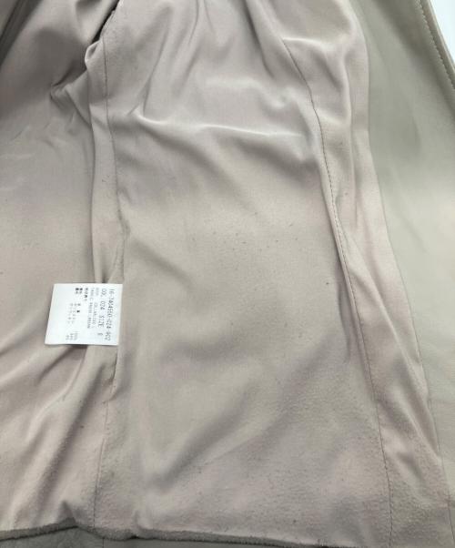 HELMUT LANG（ヘルムートラング）HELMUT LANG (ヘルムートラング) ラムレザージャケット ベージュ サイズ:Sの古着・服飾アイテム