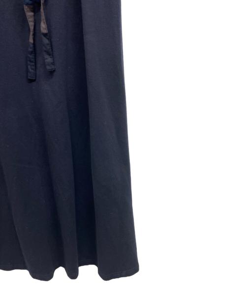 BLUE LABEL CRESTBRIDGE（ブルーレーベルクレストブリッジ）BLUE LABEL CRESTBRIDGE (ブルーレーベルクレストブリッジ) 長袖ワンピース ネイビー サイズ:36の古着・服飾アイテム