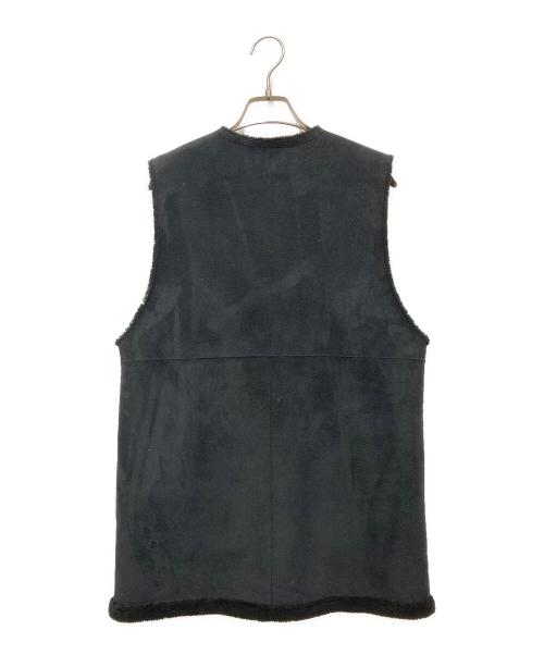 JOURNAL STANDARD（ジャーナルスタンダード）JOURNAL STANDARD (ジャーナルスタンダード) フェイクムートンリバーシブルベスト ブラック サイズ:SIZE Freeの古着・服飾アイテム