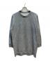 MM6 Maison Margiela（エムエムシックスメゾンマルジェラ）の古着「騙し絵ロングスウェット」｜グレー