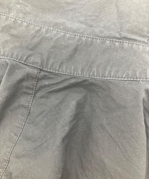 MM6 Maison Margiela（エムエムシックスメゾンマルジェラ）MM6 Maison Margiela (エムエムシックスメゾンマルジェラ) ノースリーブ切替ブラウス ブラック×ベージュ サイズ:42の古着・服飾アイテム