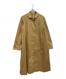 JIL SANDER（ジルサンダー）の古着「ステンカラーコート」｜ベージュ