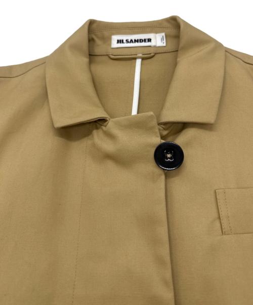 JIL SANDER（ジルサンダー）JIL SANDER (ジルサンダー) ステンカラーコート ベージュ サイズ:36の古着・服飾アイテム