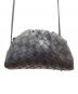BOTTEGA VENETA（ボッテガベネタ）の古着「がま口ショルダーバッグ」｜ブラック