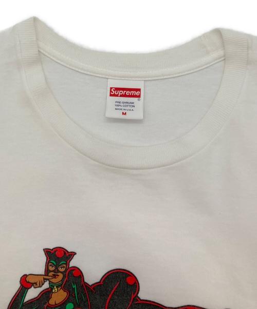 SUPREME（シュプリーム）Supreme (シュプリーム) 22AW Catwoman Tee キャットウーマン ホワイト サイズ:Mの古着・服飾アイテム