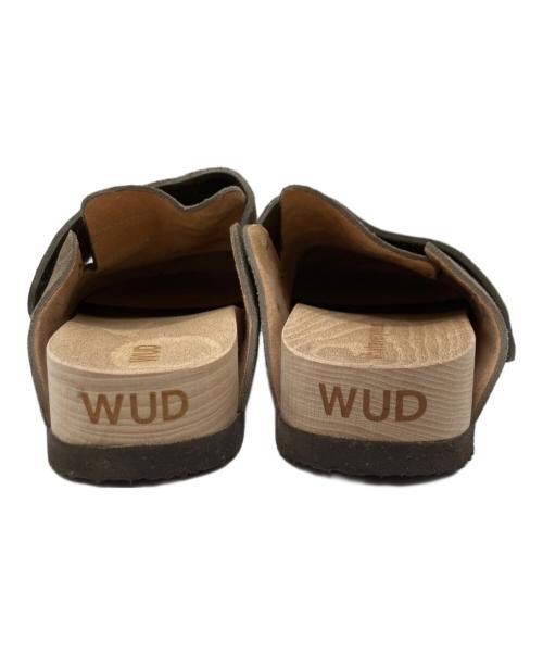 WUD（ウッド）WUD (ウッド) ミュールサンダル ブラウン サイズ:36の古着・服飾アイテム