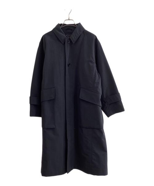 SEESET（シーセット）SEESET (シーセット) ステンカラーコート ネイビー サイズ:Fの古着・服飾アイテム