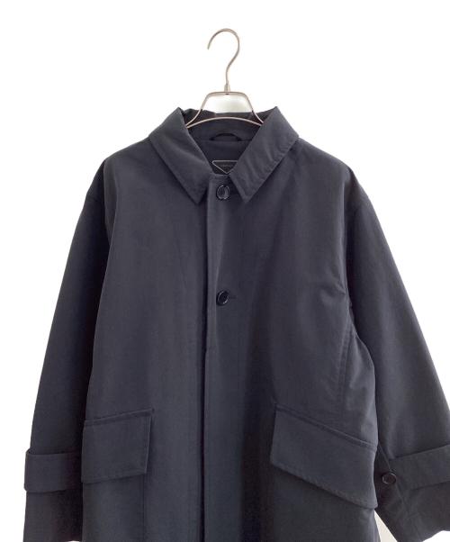 SEESET（シーセット）SEESET (シーセット) ステンカラーコート ネイビー サイズ:Fの古着・服飾アイテム