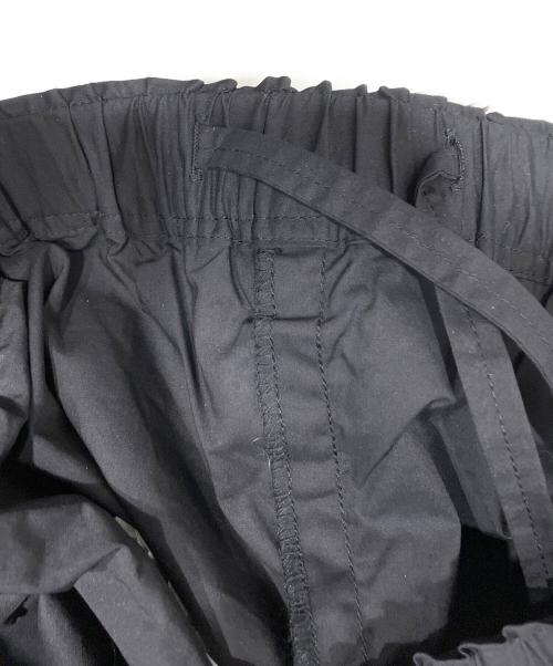 SOULEIADO（ソレイアード）SOULEIADO (ソレイアード) ケミカルレース イージーストレートパンツ ブラック サイズ:36の古着・服飾アイテム