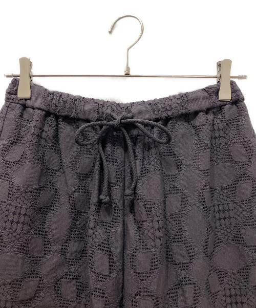 BEAUTY&YOUTH（ビューティーアンドユース）BEAUTY&YOUTH (ビューティーアンドユース) コットンナイロン レースパンツ チャコールグレー サイズ:Mの古着・服飾アイテム