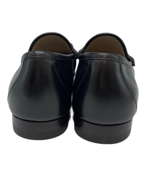 GUCCI（グッチ）GUCCI (グッチ) ビットローファー ブラック サイズ:24.5の古着・服飾アイテム