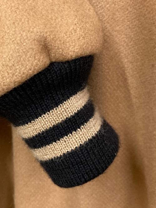 SETTLEMIER’S（セトルマイアーズ）SETTLEMIER’S (セトルマイアーズ) WEAREALLANIMALS (ウェアアニマルズ) Exclusive Varsity Jacket ベージュ サイズ:SIZE 50の古着・服飾アイテム