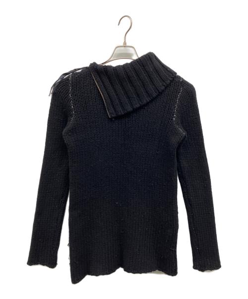 MARTIN MARGIELA（マルタン・マルジェラ）MARTIN MARGIELA (マルタン・マルジェラ) タートルネックニット ブラック サイズ:Freeの古着・服飾アイテム