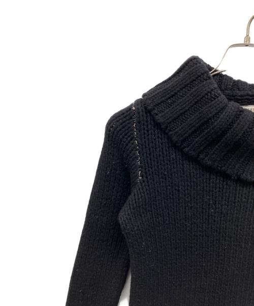 MARTIN MARGIELA（マルタン・マルジェラ）MARTIN MARGIELA (マルタン・マルジェラ) タートルネックニット ブラック サイズ:Freeの古着・服飾アイテム