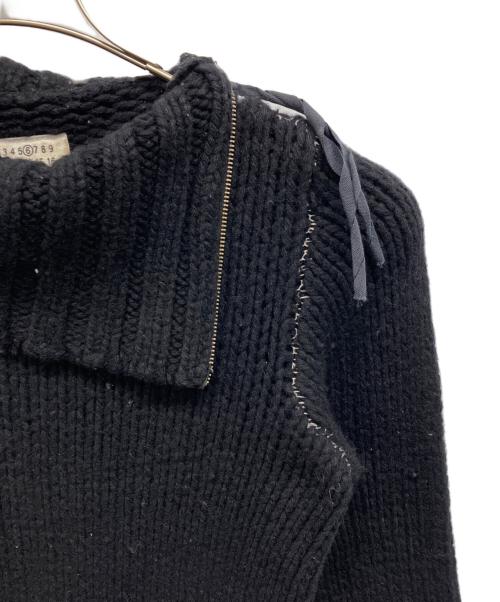 MARTIN MARGIELA（マルタン・マルジェラ）MARTIN MARGIELA (マルタン・マルジェラ) タートルネックニット ブラック サイズ:Freeの古着・服飾アイテム