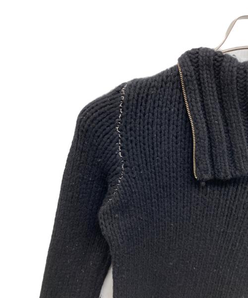 MARTIN MARGIELA（マルタン・マルジェラ）MARTIN MARGIELA (マルタン・マルジェラ) タートルネックニット ブラック サイズ:Freeの古着・服飾アイテム